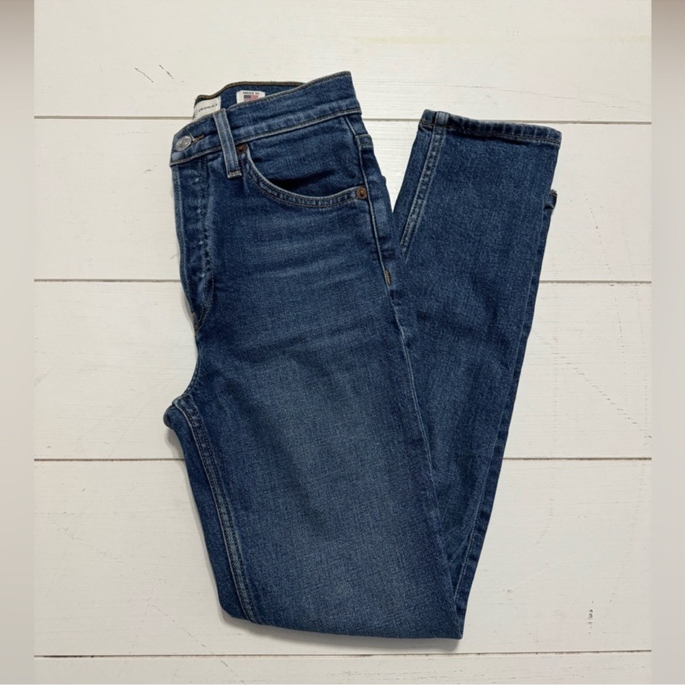 Re/Done Ankle Crop Jeans